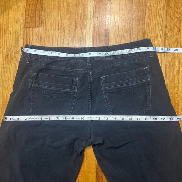 GAP Sexy Boot 30/10 Tornado Gray Corduroy Jeans Pants 5 -Pocket Low/Mid Rise - Picture 5 of 15